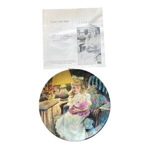 1980 Reco "Hush Little Baby" Collector Plate by John McClelland w/ COA & Box